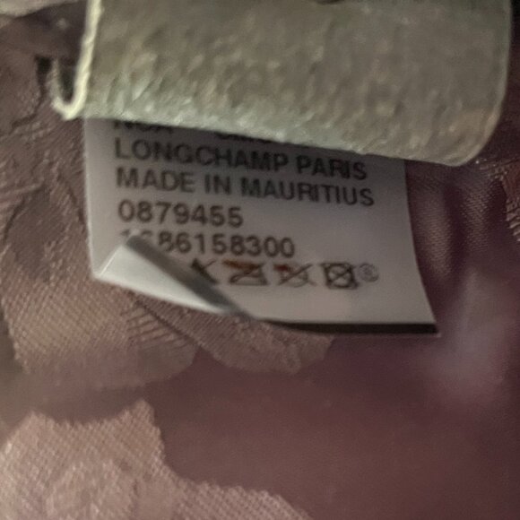 Longchamp Roseau Leather Embossed Crocodile Bag - Picture 6 of 9